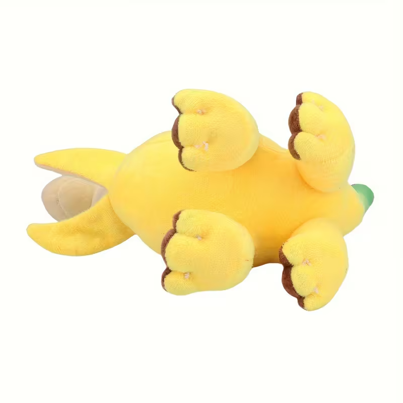 Peeled Banana Brontosaurus Plush Toy