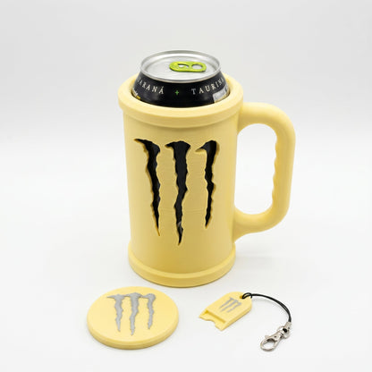 Monster Grip Can Mug – 3D Printed Drink Holder
