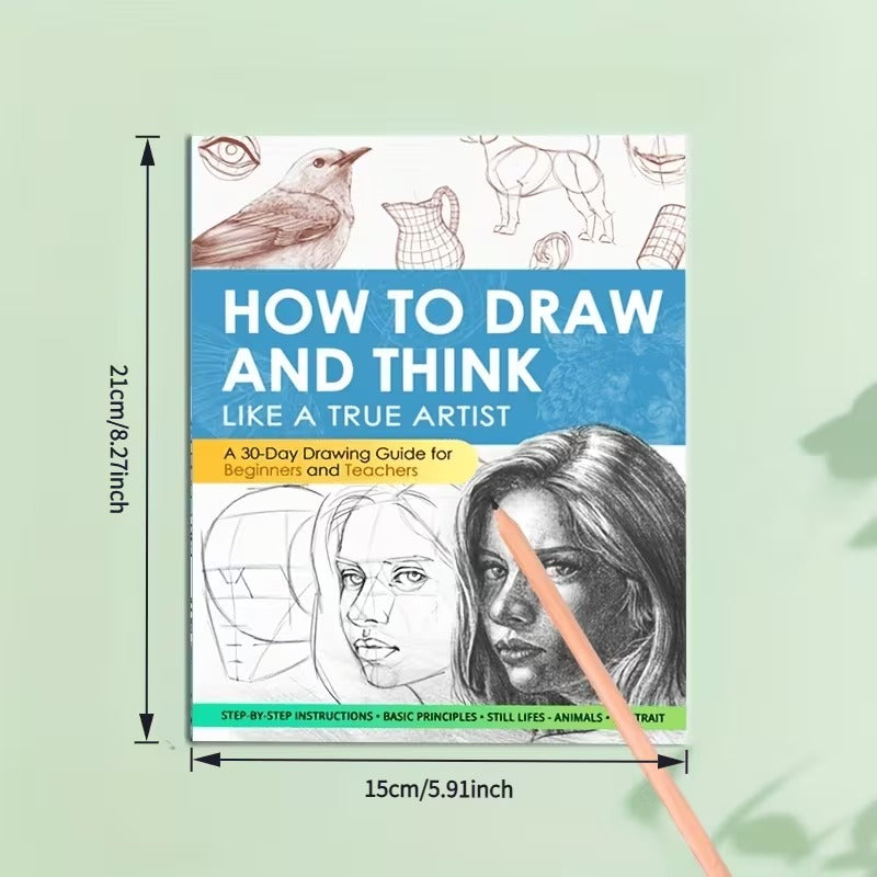Adult Coloring Book | How to Draw And Think Like a True Artist