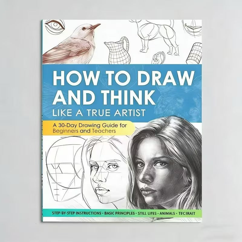 Adult Coloring Book | How to Draw And Think Like a True Artist