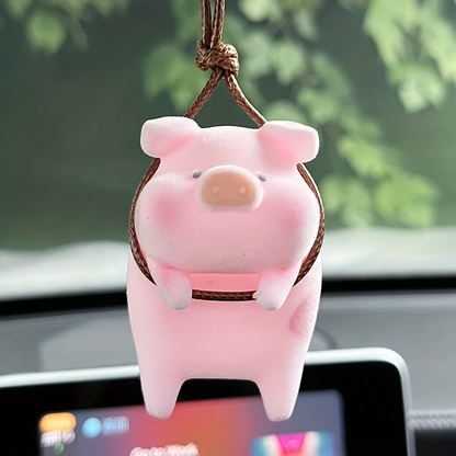Cute Pig Car Pendant