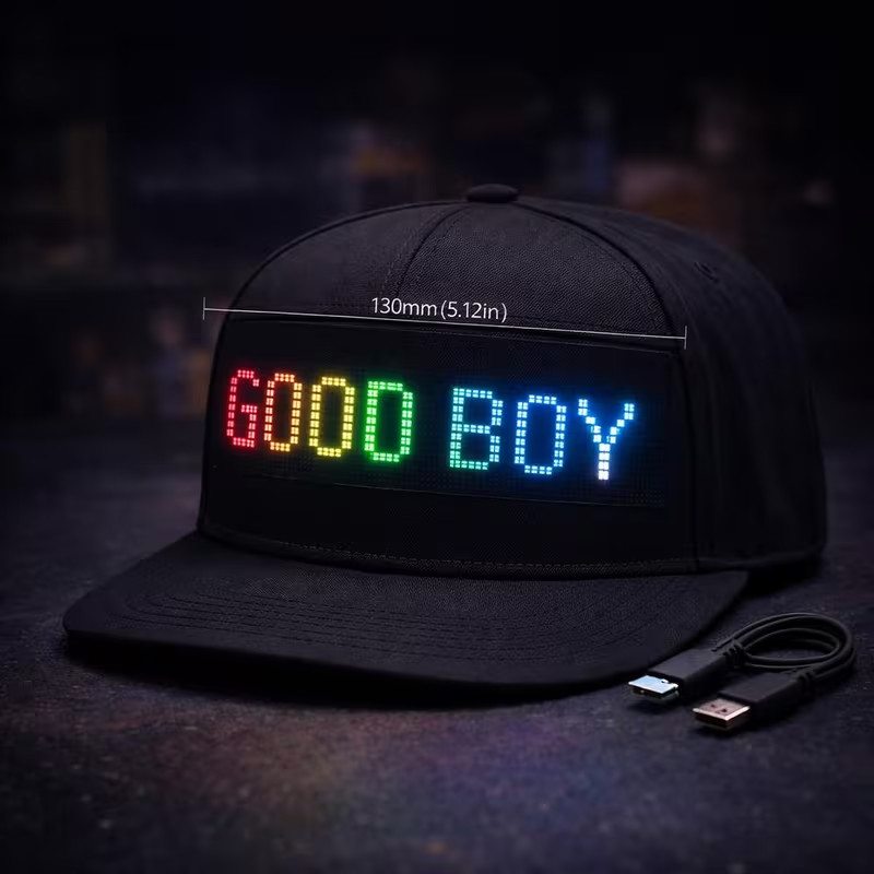 Programmable LED Hat