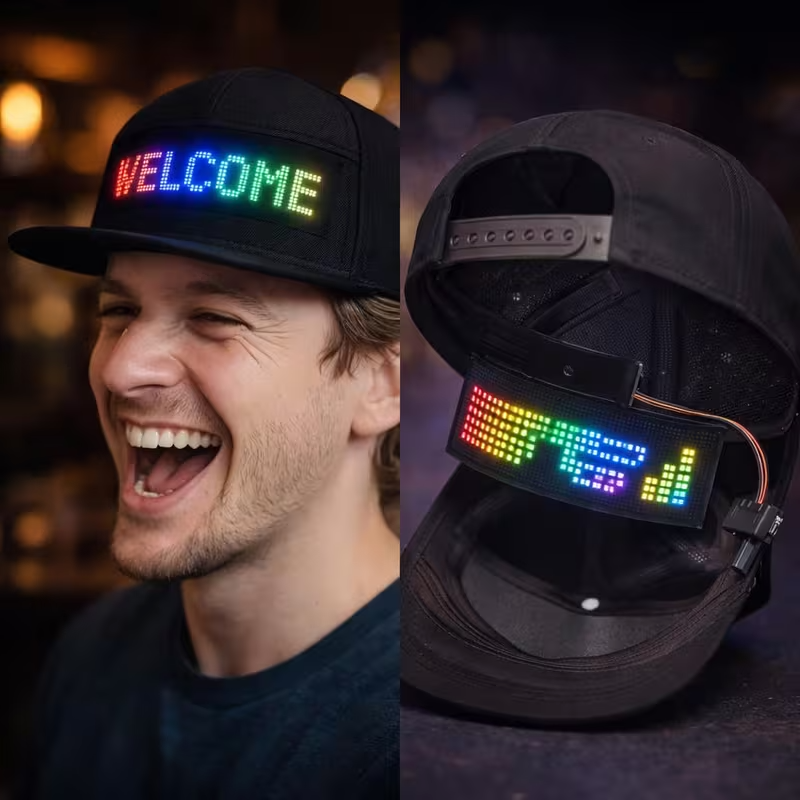 Programmable LED Hat