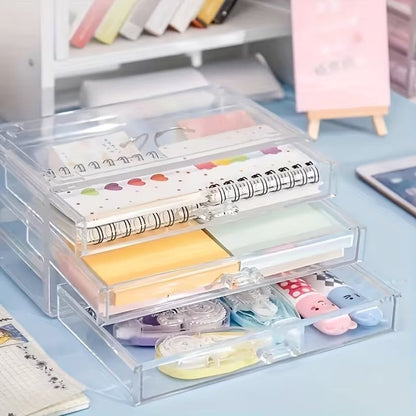Large Capacity Acrylic Pen Holder